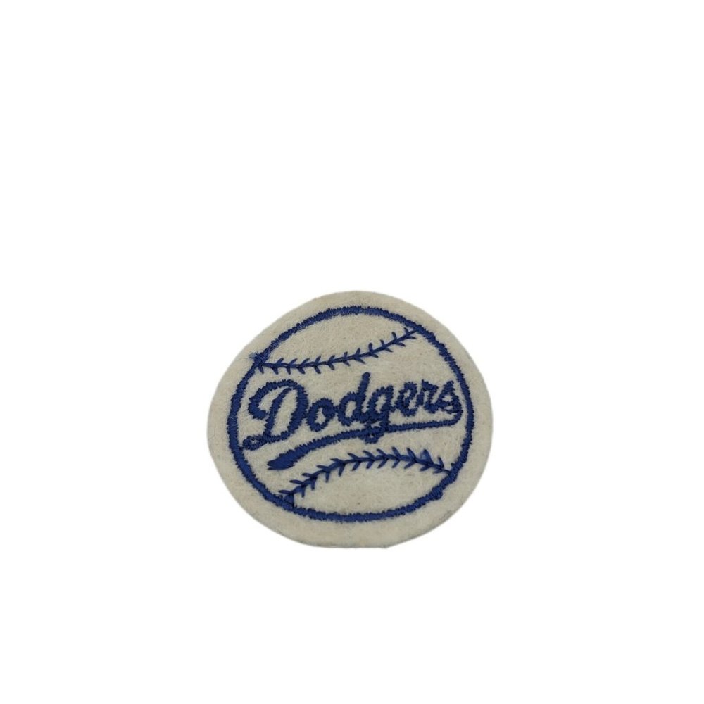 White and Blue Baseball Patch - Men Accessories